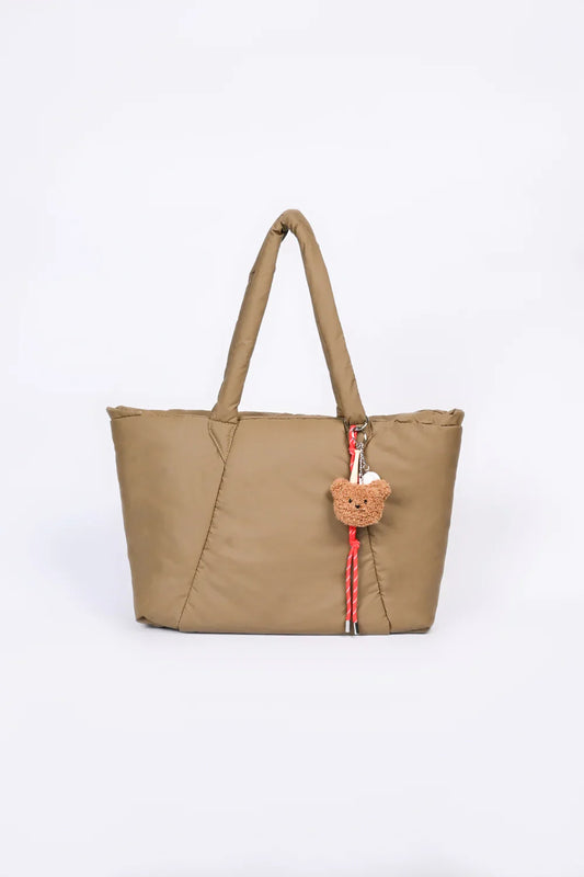 QUILTED PUFFER SHOULDER BAG